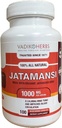 Vadik Herbs Certified Organic Jatamansi Spikenard Root (Nardostachys jatamansi) Powder | (100 Vegicaps) | Made with Potent Extract Powder | 1 Cap Daily ~ Over 3 Month Supply