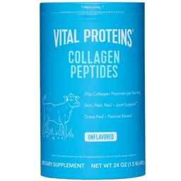 Proteine vitale Natural Întreaga nutriție Colagen Peptide - Paste crescute, Iarba Fed, Paleo Friendly, Gluten gratuit, Ingredient unic - 24 Ounce