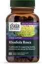 Gaia Herbs, Rhodiola Rosea Vegan Phyto capsule lichide - supliment de suport pentru stres, Adaptogenic Herb, 120-count (Pachet de 1)