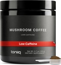 Toniiq cafea cu ciuperci de cafea - Ultra mare potenta 10:1 Extract concentrat - Columbian Sourced Beans cu 10 Mushroom Blend, Coama lui Lion & Cordyceps - Alternativa de cafea functionala