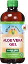 Lily of The Desert Aloe Vera Gel, Conservative Free - Leaf Filtrat Coerenţă mai groasă Aloe Vera Bea cu vitamine naturale, Enzime digestive pentru sănătate gută, Wellness, Strălucitor Piele, 32 Fl Oz