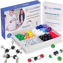 Lecţii în chimie model Kit - Old Nobby 240 PC Set molecular Chimie organică pentru studenţi - Complet Molecular Model Kit pentru STEM, Atoms vizualizarea, Bonds şi structuri