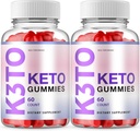 PERFORMANŢA IDEALĂ (2 ambalaj) K3TO. Ketos Gummies K3TO Gumies K3 to Gummies (120 Gummies)