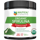 Premium USDA Organic Spirulina Powder - Spirulina organică de albastru verde Algae din California & Hawaii 
