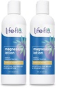 Loţiune de magneziu, parfum de vanilie - Relief şi relaxare cu clorură de magneziu din Seabed Zechstein - Dermatolog testat, Garanţie hipoalergică, 60-zi, Netestat pe animale, 8oz
