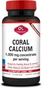 Olympian Labs Coral Calciu 1000 mg capsule concentrat, sprijinirea sanatoase oase si pH echilibru - 90 capsule