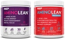 RSP NUTRITION AminoLean Pre Workout Energie (BlackBerry rodie 30 Serviri) cu AminoLean Recovery Post Workout Boost (Tropical Island Punch 30 Servings)