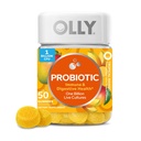OLLY Probiotic Gummy, Immune și suport digestiv, 1 Miliarde CFU, Chembable Probiotic Supliment, Mango, 25 zile de aprovizionare - 50 Conte