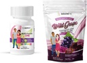 BariatricPal Duodenal Switch Complet 30 de zile de alimentare Vitamina pachet (Lon-Free Capsule Citrat de calciu Chews moale cu Probiotice - struguri sălbatici)