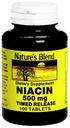 Nature's Blend Niacin 500 mg, 100 Conte