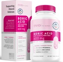 Acid boric Thinbi Supozitoare pentru femei w/Aloe Vera - BV Tratamentul și PH Balanța pentru tratamentul vaginozei - pentru a sprijini sănătatea intimă w/Clinic studiat Acid boric 30 Număr