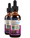 Plămâni Bright - Lung Detoxifiere supliment de sprijin pentru a ajuta la menținerea generală Lung și sănătate respiratorie - Grindelia, Lobelia, Licorice, Wild Cherry & More!