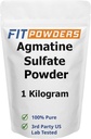 Pulbere sulfată de Agmatină 1 Kilogram (dimensiuni multiple) Putere și pompă (oxid nitric) 100% Pulbere de Agmatină pură, Vegan, Gluten-Free
