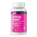 Alergie Relief, Antihistaminice, Difenhidramină HCL 25mg, Relieves Alergii sezoniere în interior sau în exterior, Runny Nose, Sneezing Alergy Relief (1000 capsule)