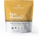 Sprout Living Epic Proteine, Pe bază de plante Proteina si Superalimente Pulbere, Vanilla Lucuma Powder 