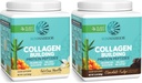 Ciocolată & Vanilie Vegan Set de praf de proteine de colagen 