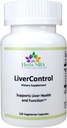 LiverControl - Supliment alimentar cu Brodock Root, Papaya Seed, și Choline pentru Detoxifiere Ficat și Sănătate, 120 Veg Caps, Made in USA
