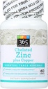365 by Whole Foods Market, Chelated Zinc plus Copper, 60 t