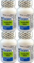 Floranex Probiotic 2 Milioane CFU, Lactobacillus Acidophilus for Colon Digestive Health, Generic for Lactinex, Perioada de valabilitate Stable No Frigidere, 50 comprimate pe flacon, 4-Pack