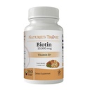 Trove Biotin 10 000 mcg 240 EZ Chew Tablets Aroma de cireşe