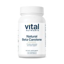 Vital Nutrients Natural Beta Caroten 25.000 UI 