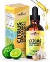 KIKI Green Liquid Citrus Bergamot & Usturoi Extract - Citrus Bergamot Supplement for Heart Health, Immun System Support and Healthy Aging Non-GMO, Gluten-Free Supplement 2 Fl Oz.