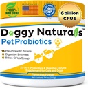 Probiotice pentru câini și pisici - Max-Forță cu 15 Strains Pre & Probiotice Digestive Health, Creșterea și menținerea adecvata Flora Gut (Made in USA) 7.4 Oz (6 miliarde CFU per scoop)