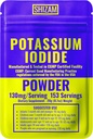 SHIZAM Iod de potasiu 130 mg 65 mg Kituri pentru Kituri pentru Supravieţuirea Pulberei, Capsule pentru Capsule pentru Iod KI Capsule pentru Tinctură Lichide Pastile Tablete Taburi Suplimente Alte Suplimente, Prepping Provizii 130mg 65mg