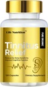 Nutriţie de viaţă 1200MG Tinitus Relief pentru urechi inelare, OTC Flavonoid Ear Health Vitamine, Bioflavonoides & Vitamina C,120 Caplete