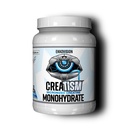 Ekkovision Creatin Monohidrat pulbere, Micronited, Puckin' Blue Razz, Pre Workout & Post Supliment de antrenament pentru bărbați și femei, suport energetic, Ușor de amestecat în Shake-uri, Smoothies & Beverages, 100 Serviri