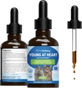 Pet Wellbeing Young at Heart for Cats - Vet-Formulat - Heart Health, Circulation & Cardiovascular System, Hawthorn, Motherwort, Schisandra - Herbal Supplement 2 oz (59 ml)