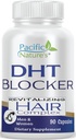 PACIFIC NATURE DHT Blocker revitalizarea supliment de crestere a parului (90 capsule) sustine cresterea sanatoasa a parului la ambele barbati si femei - non-GMO, gluten gratuit
