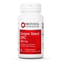 PROTOCOLUL PENTRU VIATA BALANCE Seminte de struguri OPC - 250 mg - 90% Polifenoli - cu Rutin & Amla extract de fructe - Capsule de semințe de struguri - Non-GMO & Kosher - 90 Veg Caps
