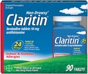 Claritin Indoor & Outdoor Allergy Relief, 90-tablete