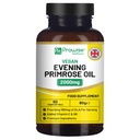 Vegan Evening Primrose ulei 2000mg cu vitamina E & B6 