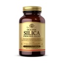 Siliciu Oceanic Solgar de la Red Algae 25 mg, 100 Capsule vegetale - excelenta sursa de calciu, sustine sanatatea osoasa - non-GMO, Vegan, gluten gratuit, lactate gratuit, Kosher - 50 Serviri