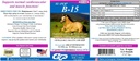 SU-PER B-15 Supliment de vitamine pentru cai - Equine Vitamina B-15 Pulbere pentru suport de performanță - 12,5 lire sterline, 6 luni de aprovizionare