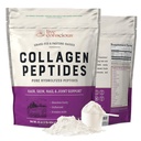 Live conştient Colagen Peptides pulbere - Natural-surse Hidrolizate Colagen pulbere - par, piele, unghii şi sprijin comun - Tip I & III Colagen Fed-Fed Suplimente pentru femei şi bărbaţi - 16oz