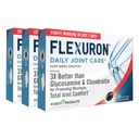 Produse de puritate Flexuron comun Formula 3X mai bine decât Glucosamină și Chondroitin - începe să lucreze în doar 7 zile - ulei de krill, acid hialuronic greutate moleculară scăzută, Astexantină - 30 Conte (3)