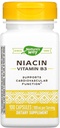 Niacin, vitamina B3, 100 mg, 100 capsule, calea naturii