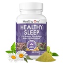 Somn sănătos - 10 ingrediente care induc REM - Suportă toate etapele de odihnă profundă - Nu pot dormi - Neodihnit - Melatonina - Valerian - Mușețel - Theanin - GABA - Hops - Lemon Balm - 120 Conte