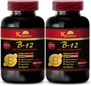 methycobalamină organică - METHILCOBALAMIN VITAMIN B-12 5000 - nutriție sportivă anduranță și suplimente energetice, suplimente de performanță sportivă, pastile energetice, pastile de rapel creier - 2 sticle 120 Tabl