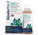 KinderMed Infants' Daytime Cough Plus, Organic Agave Syrup and English Ivy Leaf Extract, No Dies, No Artificial Flavors or Sweeteners, Non-GMO, for Babys 2 Luni+, Natural Cherry Flavor (2 Fl Oz)
