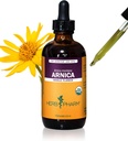 Herb Pharm Certified Organic Arnica Extract lichid pentru suport pentru dureri minore - 4 Ounce