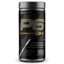 Cellucor P6 Ultimate GH Test Booster pentru bărbați, Pastile de suport hormon de creștere pentru Sinteza proteică și metabolismul grăsime, 180 capsule