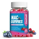 NAC Gummies 800mg, N-Acetyl Cysteine Supliment, NAC Supliment pentru Sistemul imunitar & Antioxidant, Non-GMO, Gluten Free, Vegan - 60 Counts