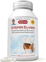ANDREW LESSMAN Vitamina D3 4000 UI 360 capsule - potenţă ridicată, esenţială pentru absorbţia calciului, susţine sănătatea osoasă, funcţia musculară sănătoasă, sistemul imunitar, mai mult.