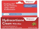 Walgreens Hydrocortizon cu Aloe Cream 1% Maximun Putere