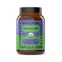 Capsule organice Ashwagandha - 100 capsule 500mg pur organic Ashwagandha Supliment pentru suport calmant
