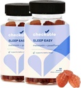 Checkable® Melatonin Gummy - 120 Count - Melatonina, Passiflora și vitamina B6 - Taxa de gluten, Vegan și non-GMO